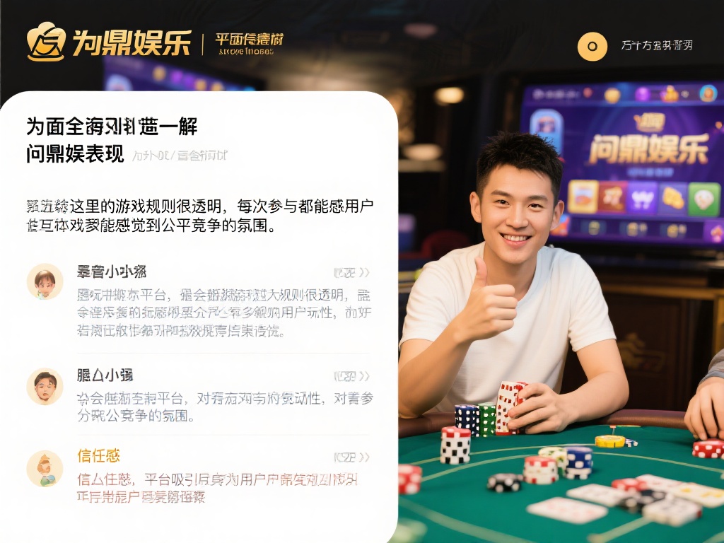 为了更全面地了解问鼎娱乐的表现，我们收集了大量玩家