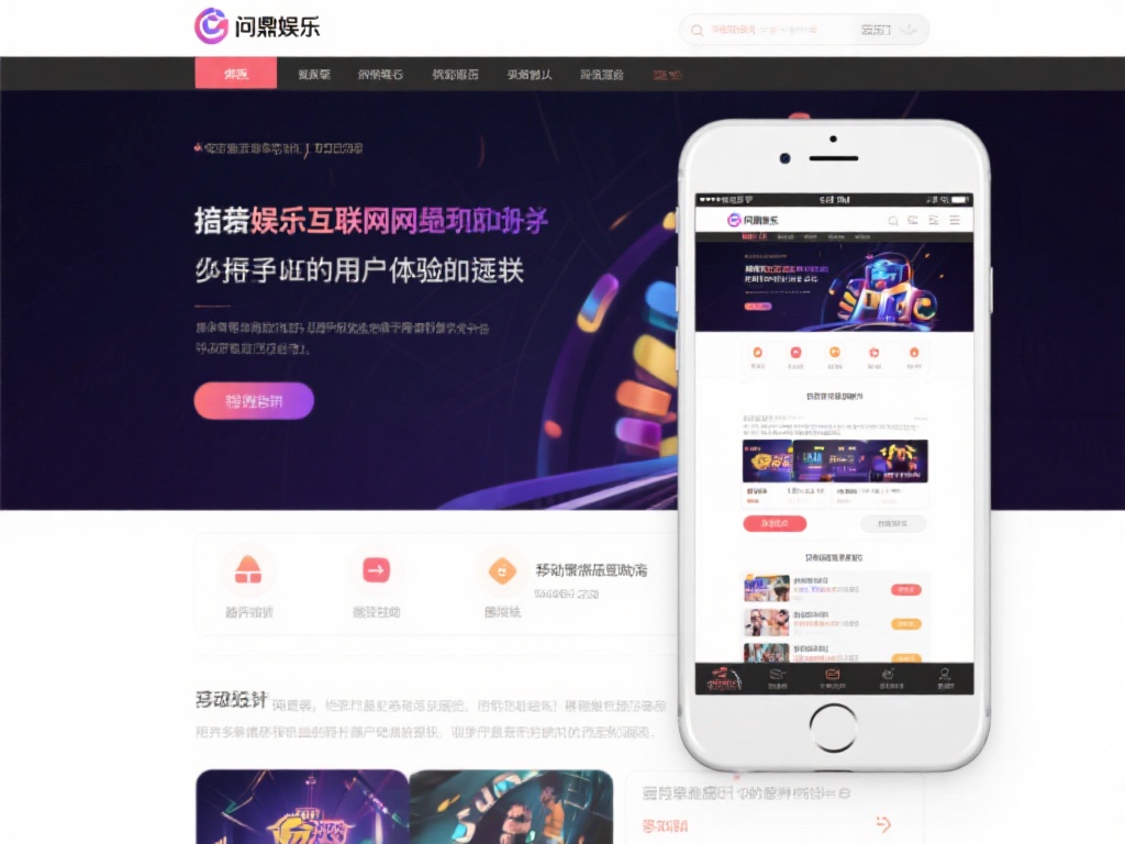 问鼎娱乐网站页面设计与用户体验全面解析 (问鼎娱乐网站页面设计与用户体验的深度解析与优化策略) 随着移动互联网的普及,网站的移动端适配成为用户体验